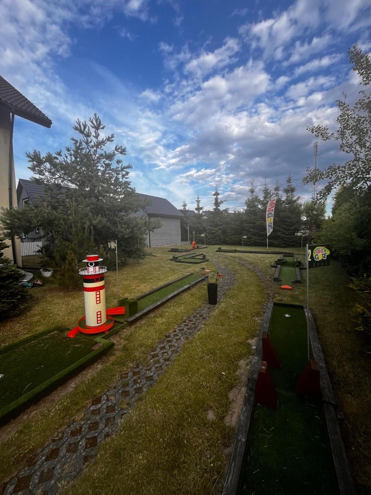 רבאל Domki Kapitanskie Z Prywatnym Polem Do Gry W Mini Golf מראה חיצוני תמונה